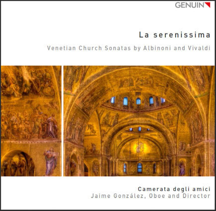 Meine neue CD: La serenissima Venetian Church Sonatas by Albinoni and Vivaldi